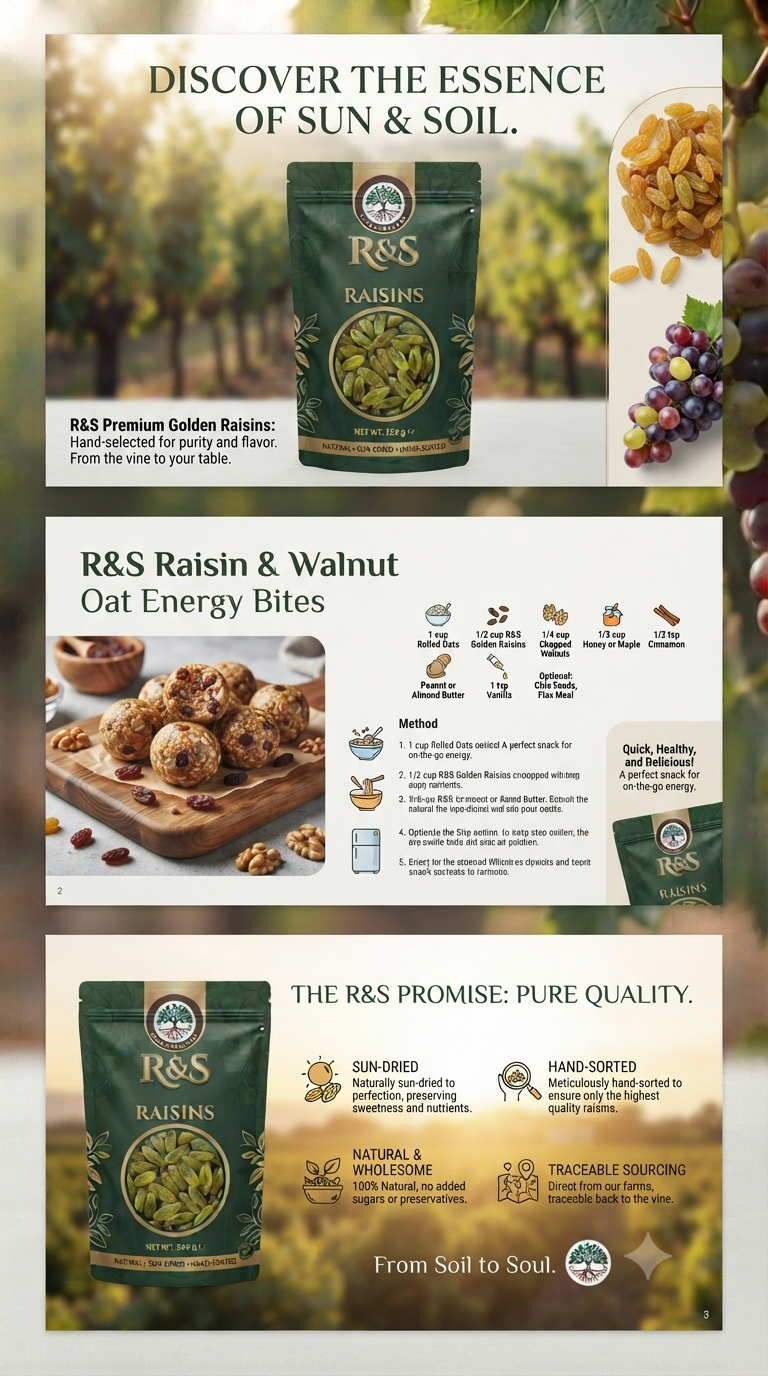 R&S Raisins 500g